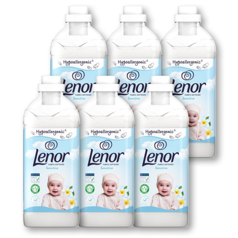Lenor Płyn do płukania tkanin Sensitive 384 prania Lenor Płyn do płukania tkanin Sensitive 384 prania