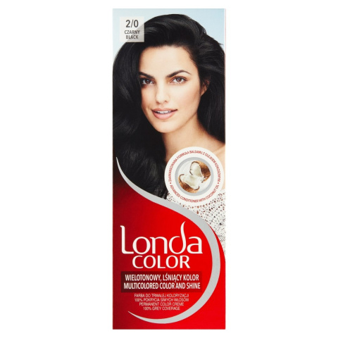 Londa Color farba do włosów nr 2/0 czarny Londa Color farba do włosów nr 2/0 czarny