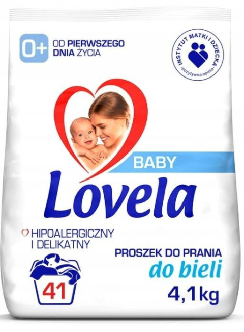 Lovela Proszek Baby 4,1kg/41pr Biel Delikatny HIPO Lovela Proszek Baby 4,1kg/41pr Biel Delikatny HIPO