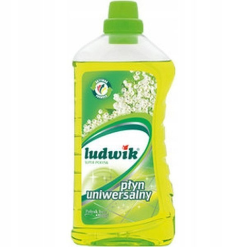 Ludwik płyn uniwersalny super połysk konwalia 1l Ludwik płyn uniwersalny super połysk konwalia 1l