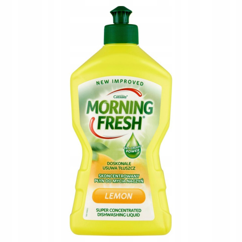 MORNING FRESH PŁYN DO MYCIA NACZYŃ LEMON 450ml MORNING FRESH PŁYN DO MYCIA NACZYŃ LEMON 450ml
