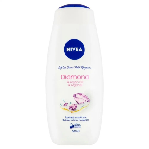 NIVEA Żel pod prysznic Diamond Argan oil 500ml NIVEA Żel pod prysznic Diamond Argan oil 500ml