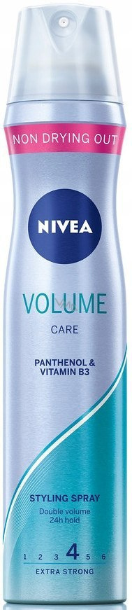 Nivea Lakier do włosów Volume Care 250ml Nivea Lakier do włosów Volume Care 250ml