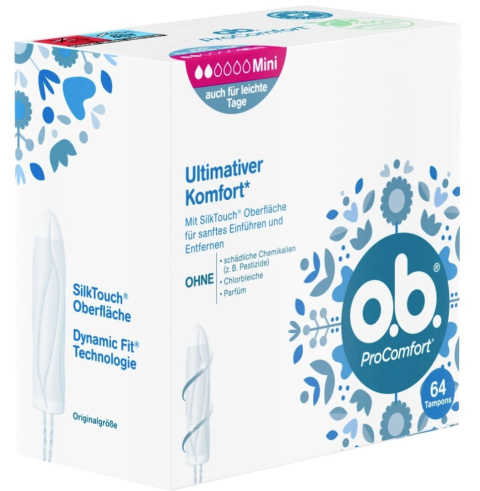 OB TAMPONY PRO COMFORT MINI 64 SZTUKI