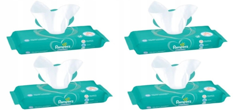 Pampers Fresh Clean Chusteczki Nawilżane 4x52SZT (208 szt) Pampers Fresh Clean Chusteczki Nawilżane 4x52SZT (208 szt)
