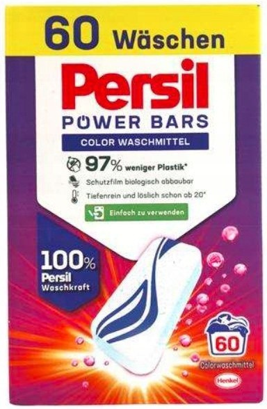 Persil Bars tabletki do prania kolorowych tkanin COLOR KOLOR 60 szt. DE Persil Bars tabletki do prania kolorowych tkanin COLOR KOLOR 60 szt. DE