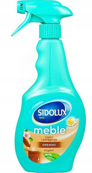 SIDOLUX M CZYSTOŚĆ -TRIGER DO MEBLI MIGDAŁ 400 ml SIDOLUX M CZYSTOŚĆ -TRIGER DO MEBLI MIGDAŁ 400 ml