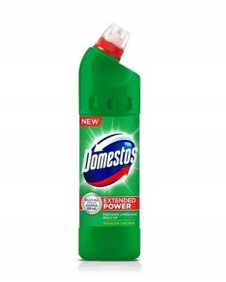Domestos 750ml Przedluzona Moc Pine Fresh plyn do czyszczenia WC