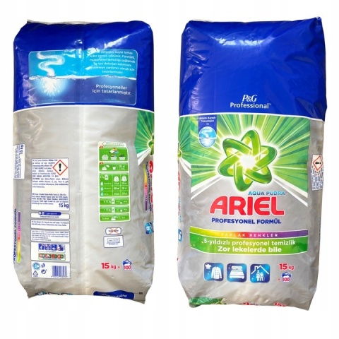 Ariel Professional proszek do prania kolorowego 15kg Ariel Professional proszek do prania kolorowego 15kg