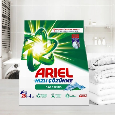 Ariel Proszek Do Prania Białych Tkanin 4 kg - 26 Prań Ariel Proszek Do Prania Białych Tkanin 4 kg - 26 Prań