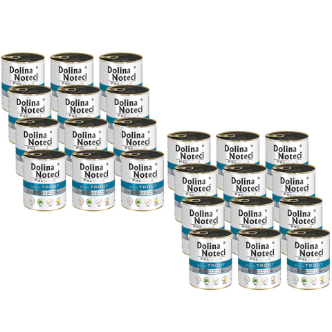 DOLINA NOTECI Bogata w pstrąga 24 x 400 g DOLINA NOTECI Bogata w pstrąga 24 x 400 g
