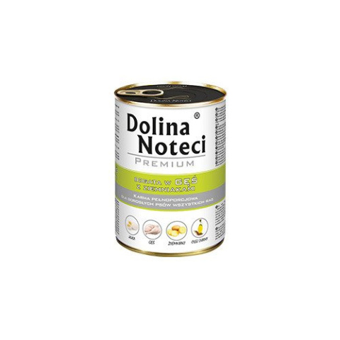Dolina Noteci Premium bogata w gęsinę 400g Dolina Noteci Premium bogata w gęsinę 400g