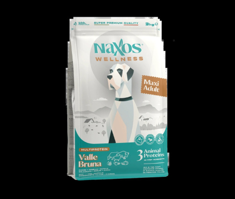 Naxos dla psów dorosłych wielkich ras wołowina z jagnięciną 12kg Naxos dla psów dorosłych wielkich ras wołowina z jagnięciną 12kg