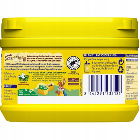 Nestle Nesquik Kakao w Proszku 280g DE Nestle Nesquik Kakao w Proszku 280g DE