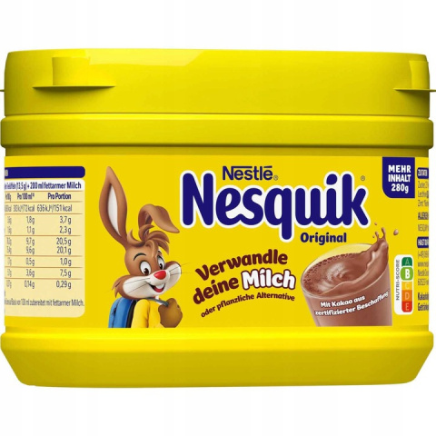 Nestle Nesquik Kakao w Proszku 280g DE Nestle Nesquik Kakao w Proszku 280g DE
