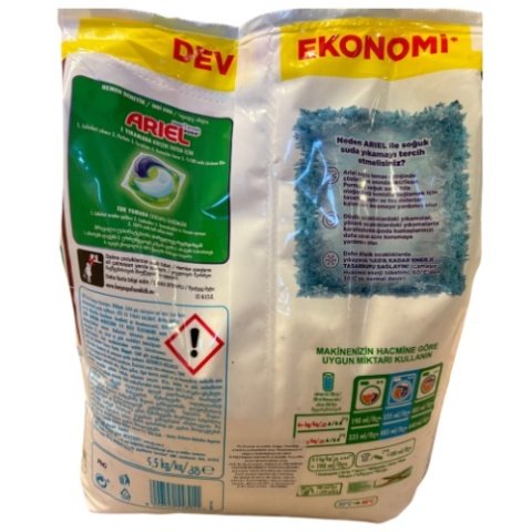 Proszek do Prania do Białego Ariel Ultra Oxi Ekstra Higiena 5,5 kg