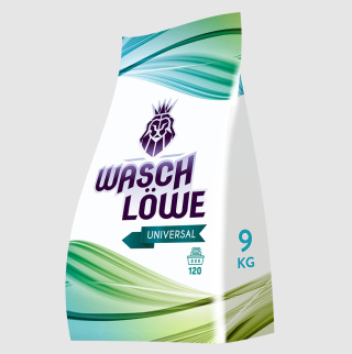 Wasch Löwe Universal - Proszek do prania 9 kg (120 prań)