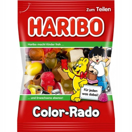 Żelki Color-Rado Haribo 1000 g Żelki Color-Rado Haribo 1000 g
