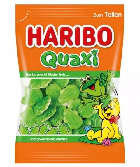 Żelki Quaxi Żaby Haribo 175 g Żelki Quaxi Żaby Haribo 175 g