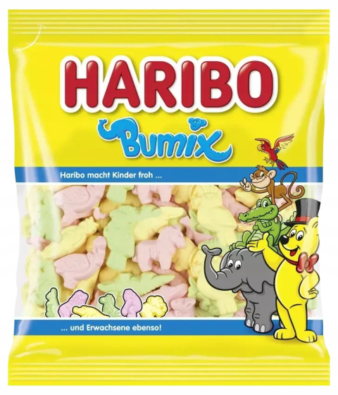 Żelki pianki HARIBO Bumix 175g Z NIEMIEC Żelki pianki HARIBO Bumix 175g Z NIEMIEC