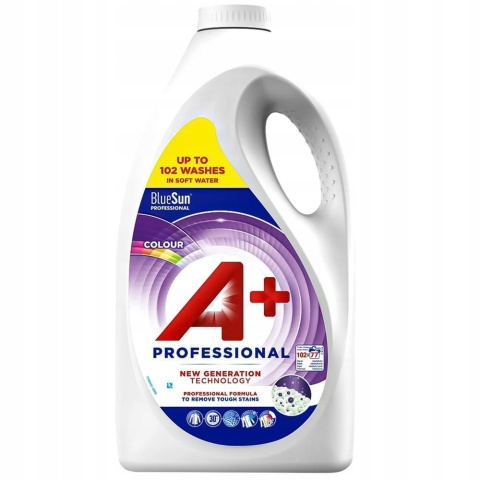 A+ Color 77 prań 4,62L hiszpański żel płyn do prania kolorowych tkanin