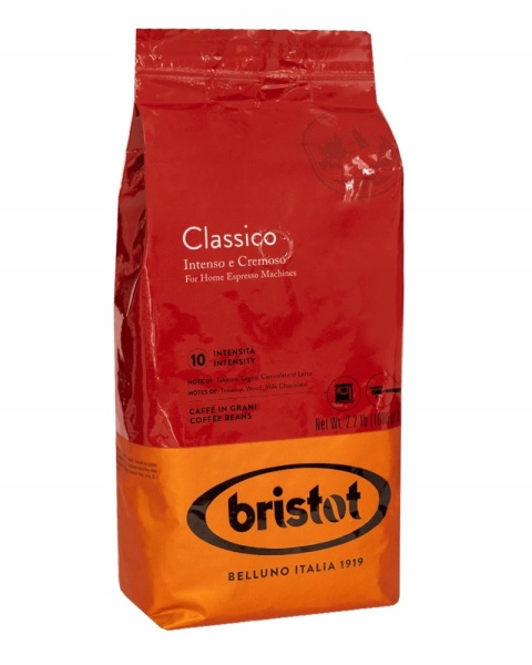 Bristot Classico kawa ziarnista 1 kg intensywna