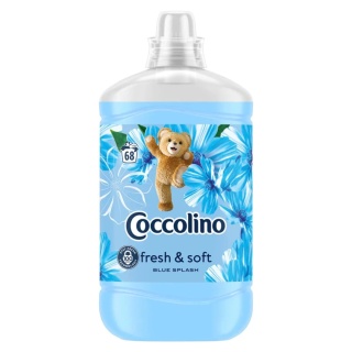Coccolino Płyn do płukania Fresh & Soft Blue Splash 1700 ml - Zapach wiosennych kwiatów