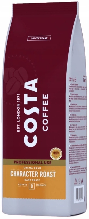 Costa Coffee Character Roast Crema Gold kawa ziarnista 1 kg