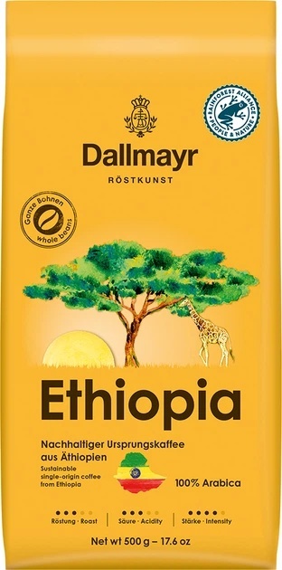 Dallmayr Ethiopia kawa ziarnista 500 g