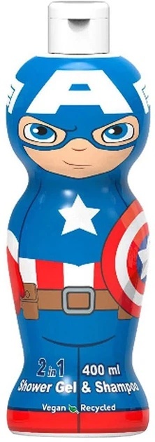 Disney Captain America żel i szampon 2w1 dla dzieci 400 ml