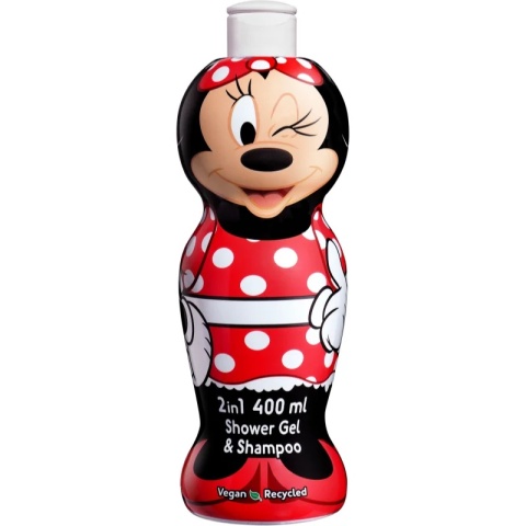 Disney Minnie Mouse żel i szampon 2w1 dla dzieci 400 ml