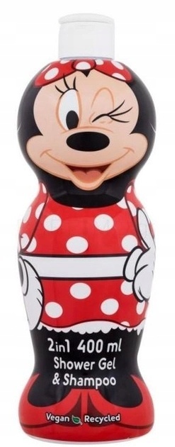 Disney Minnie Mouse żel i szampon 2w1 dla dzieci 400 ml