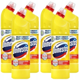 Domestos Płyn do Czyszczenia WC Lemon 750 ml żółty