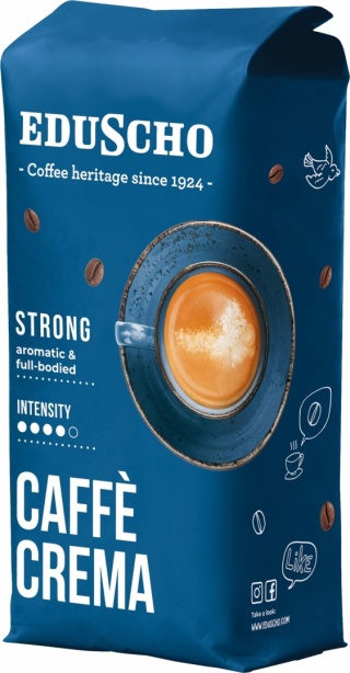 Eduscho Caffe Crema Strong kawa ziarnista 1kg
