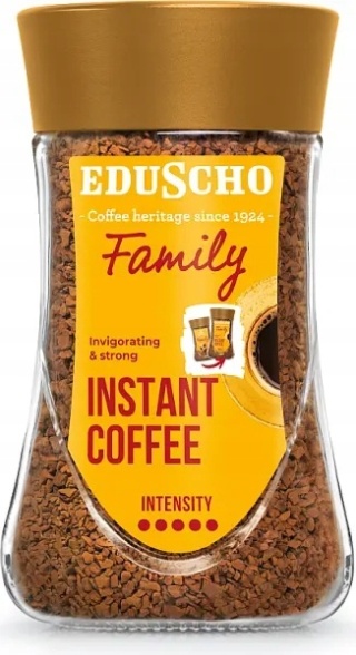 Eduscho Family 200g kawa rozpuszczalna 100% robusta mocna