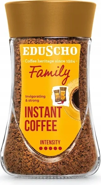 Eduscho Family 200g kawa rozpuszczalna 100% robusta mocna