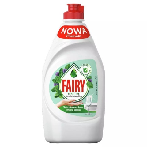 FAIRY Płyn do mycia naczyń Mięta 450ml FAIRY Płyn do mycia naczyń Mięta 450ml