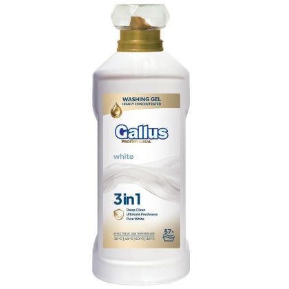 GALLUS Żel do prania białego 2L 3w1 white 57 prań