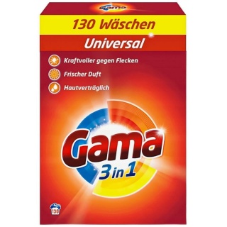 Gama/Vizir Universal proszek do prania 7,8 kg - 130 prań