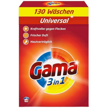 Gama/Vizir Universal proszek do prania 7,8 kg - 130 prań
