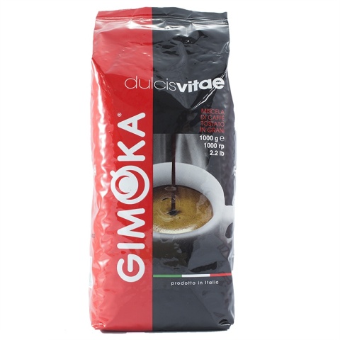Gimoka Dolce Vita 1kg kawa ziarnista 100% Robusta intensywna włoska