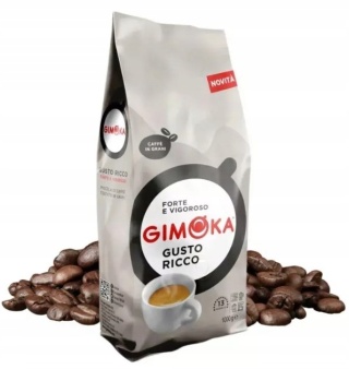 Gimoka Gusto Ricco 1kg kawa ziarnista mocna