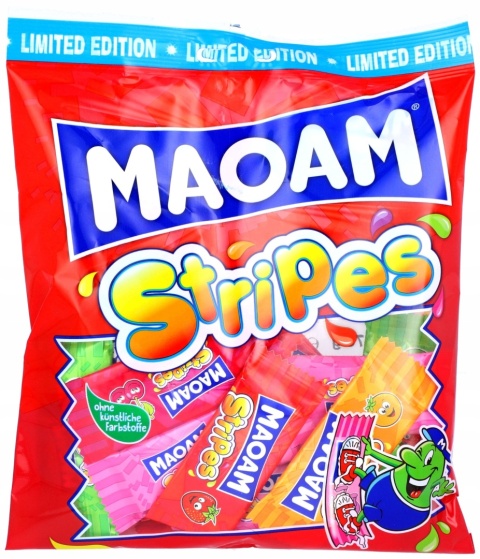 Gumy Owocowe HARIBO MaoaM Stripes 175 g DE