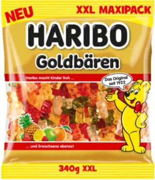 Haribo Goldbären Złote Misie 340 g DE żelki owocowe