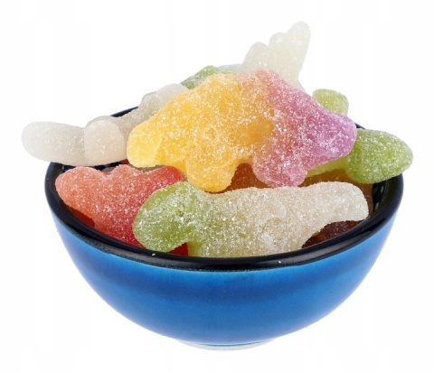 Haribo Żelki Dinozaury Sauerier 1350 g - Oryginalne kwaśne żelki z Niemiec Haribo Żelki Dinozaury Sauerier 1350 g - Oryginalne kwaśne żelki z Niemiec