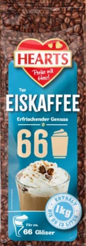 Hearts Cappuccino Ice Coffee 1kg kawa rozpuszczalna mrożona cappuccino