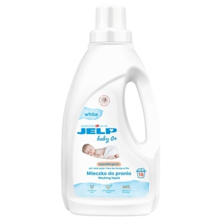 JELP Baby 0+ hipoalergiczne mleczko do prania białych tkanin 1,5L 18 prań