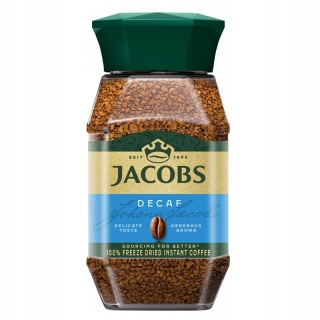Jacobs Kronung Decaff 100 g kawa rozpuszczalna bezkofeinowa