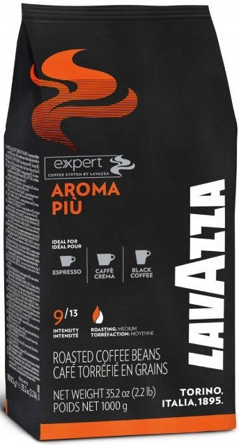 Kawa ziarnista mieszana Lavazza Expert Aroma Piu 1000 g