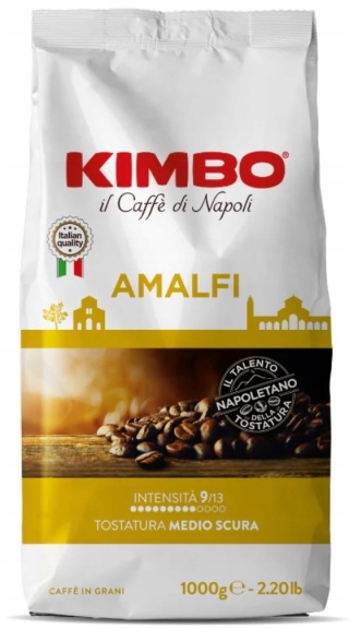 Kimbo Amalfi 100% Arabica kawa ziarnista 1 kg